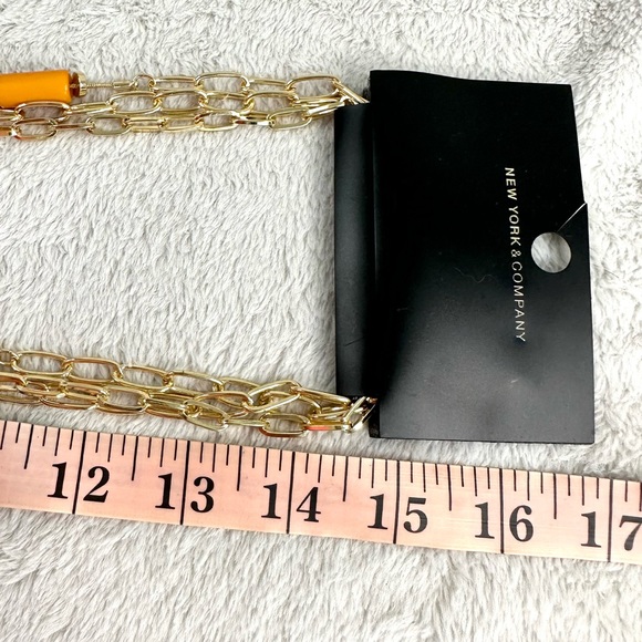 Autumn 3-Strand Long Necklace - Picture 5 of 5